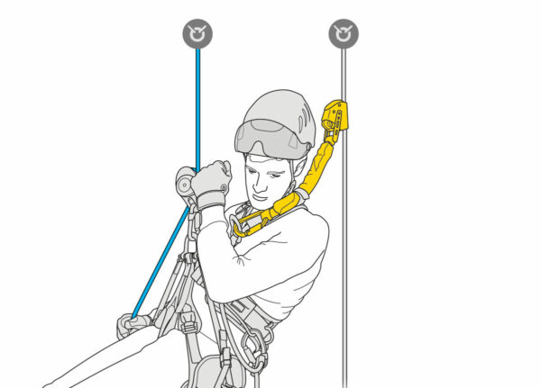 Alternative view of Petzl Asap`Sorber Axess 40cm 250kg